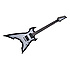 XG300-MGS - Glaive - gris metal fumé - avec housse Ibanez