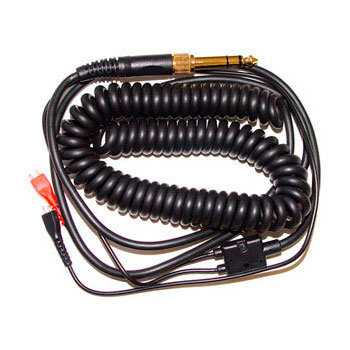 Cable Deluxe HD25 spirale noir 3,5m Zomo