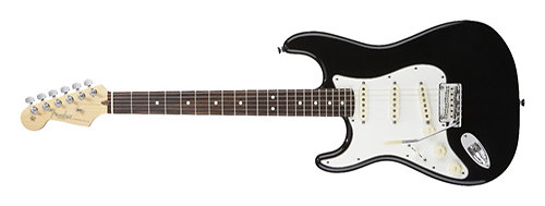 Fender American Standard Strat - Black Gaucher RW