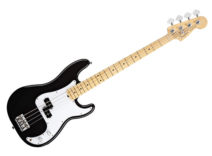Fender American Standard Precision Bass - Black MN