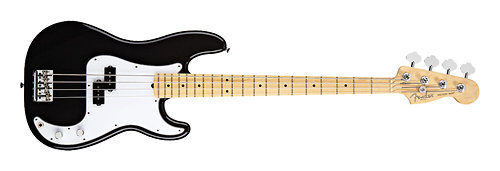 Fender American Standard Precision Bass - Black MN