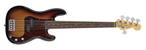 Fender American Standard Precision Bass V - 3 Tons Sunburst RW