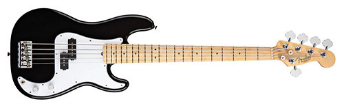 Fender American Standard Precision Bass V - Black MP