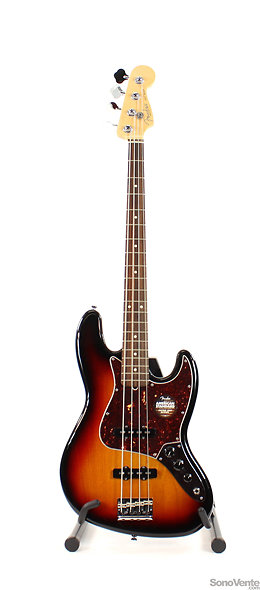 American Standard Jazz Bass - 3 Tons Sunburst - RW Fender