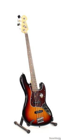 American Standard Jazz Bass - 3 Tons Sunburst - RW Fender