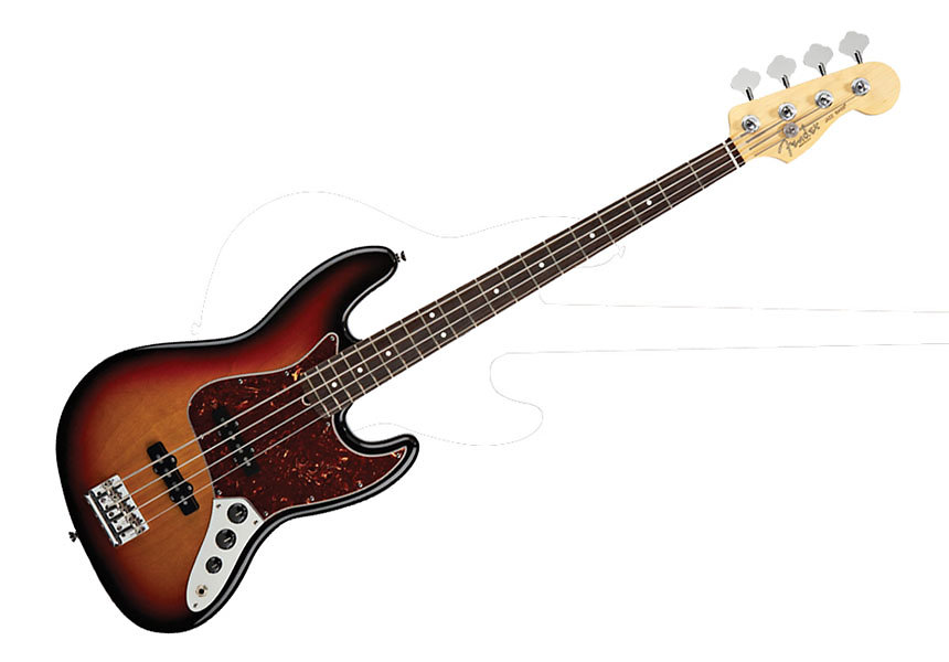 Fender American Standard Jazz Bass - 3 Tons Sunburst - RW