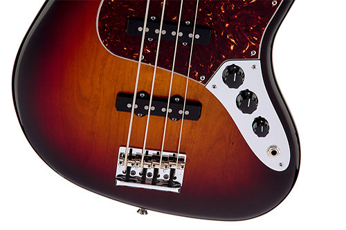 American Standard Jazz Bass - 3 Tons Sunburst - RW Fender