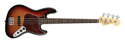 American Standard Jazz Bass - 3 Tons Sunburst - RW Fender