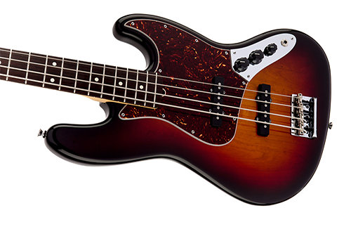 American Standard Jazz Bass - 3 Tons Sunburst - RW Fender