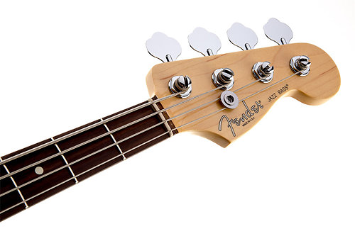 American Standard Jazz Bass - Black - RW Fender