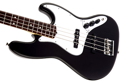 American Standard Jazz Bass - Black - RW Fender