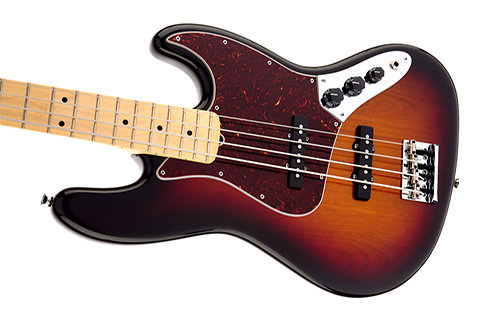 American Standard Jazz Bass - 3 Tons Sunburst - MN Fender