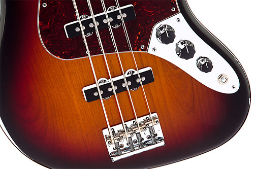 American Standard Jazz Bass - 3 Tons Sunburst - MN Fender
