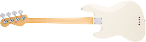 American Standard Jazz Bass - Olympic White - MN Fender