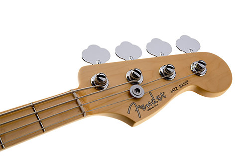 American Standard Jazz Bass - Olympic White - MN Fender