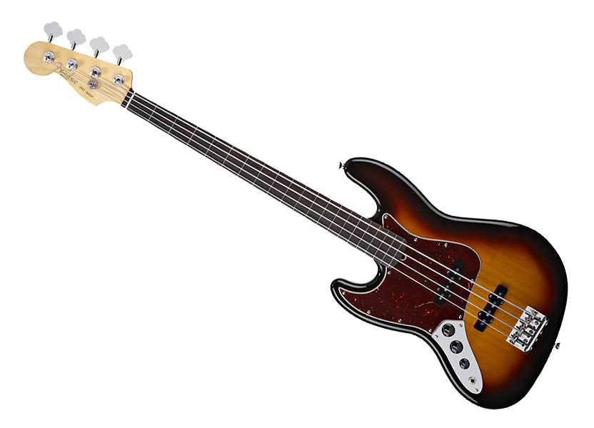American Standard Jazz Bass - 3 Tons Sunburst Gaucher - RW Fender