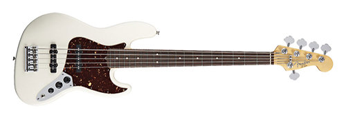 Fender American Standard Jazz Bass - Olympic White V - RW