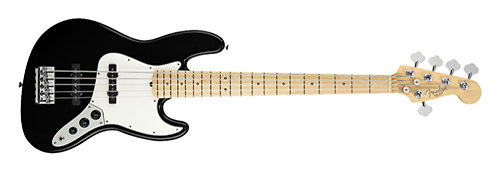 Fender American Standard Jazz Bass - Black V - RW