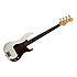 American Standard Precision Bass - Olympic White RW Fender