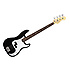 American Standard Precision Bass - Black RW Fender
