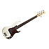 American Standard Precision Bass V - Olympic White RW Fender