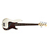 American Standard Precision Bass V - Olympic White RW Fender