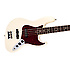 American Standard Jazz Bass - Olympic White - RW Fender