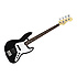 American Standard Jazz Bass - Black - RW Fender