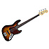 American Standard Jazz Bass - 3 Tons Sunburst Fretless - RW Fender
