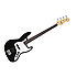 American Standard Jazz Bass - Black Fretless - RW Fender