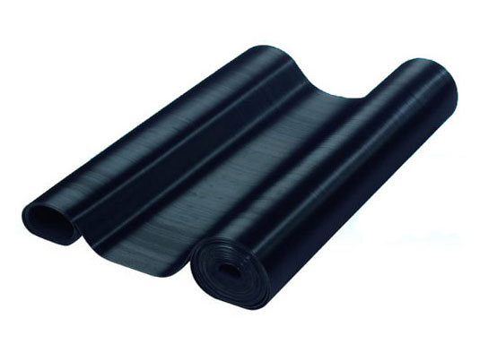 Tapis de Protection Câble Caoutchouc cannelé noir 70 cm x 10 m