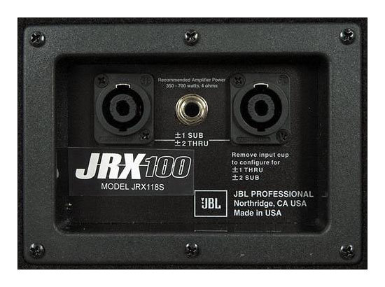 JRX 118S JBL