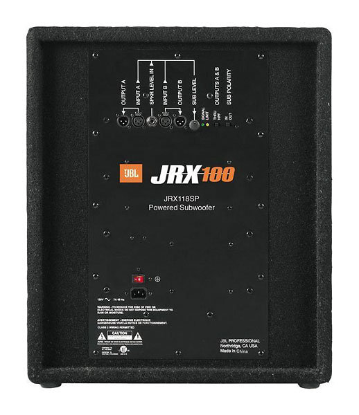 JRX 118S P JBL