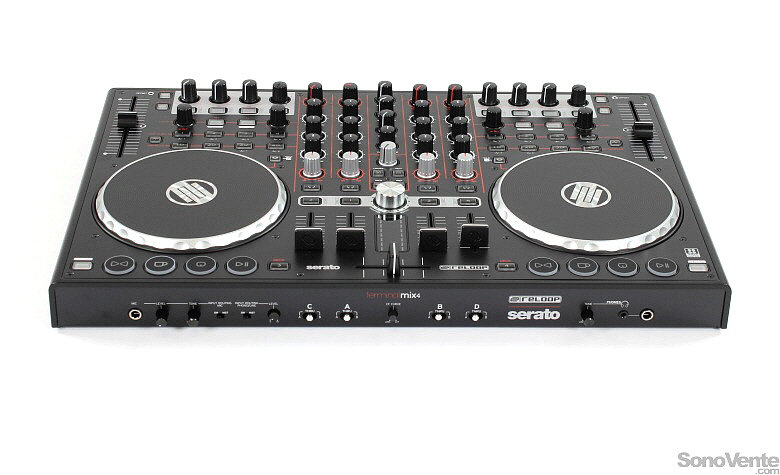 Reloop Terminal Mix 4 Traktor Pro 2 Reloop Terminal Mix 4 - Contrôleur DJ USB SonoVente.com