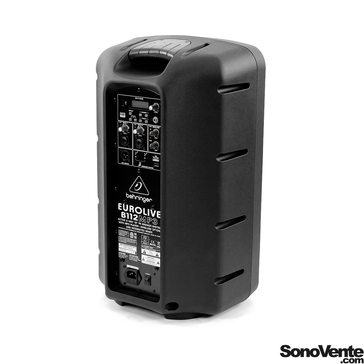 Behringer B112MP3 EUROLIVE - Enceinte Amplifiée SonoVente.com