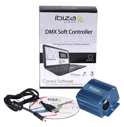 Ibiza LS512DMX DMX Soft Controller