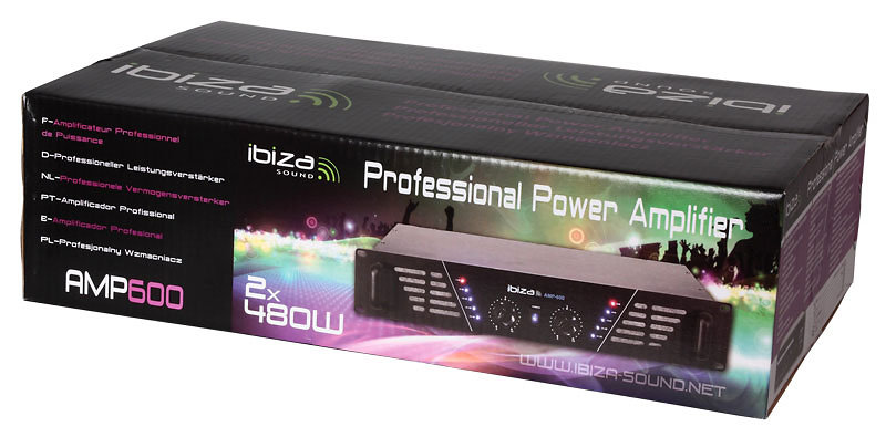 User manual Ibiza Sound AMP-300 (English - 10 pages)