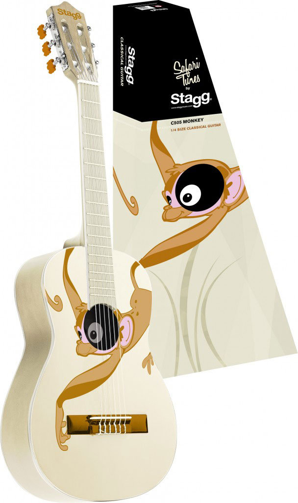 Stagg C505 MONKEY - Guitare Classique 3/4 SonoVente.com