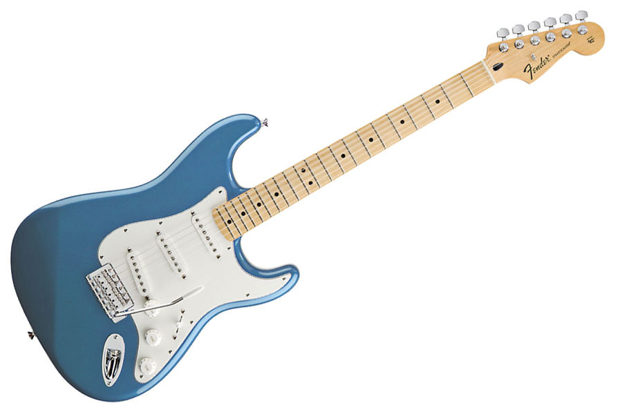 Standard Stratocaster Maple Lake Placid Blue Fender
