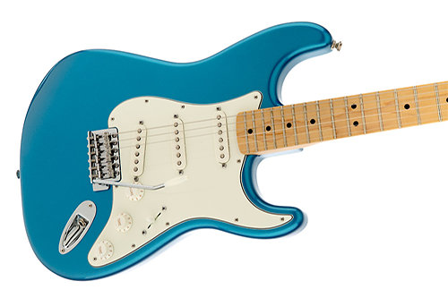 Standard Stratocaster Maple Lake Placid Blue Fender
