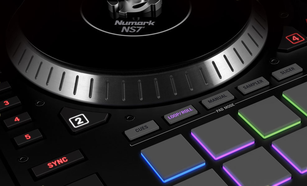 Numark NS7 II Contrôleur DJ USB