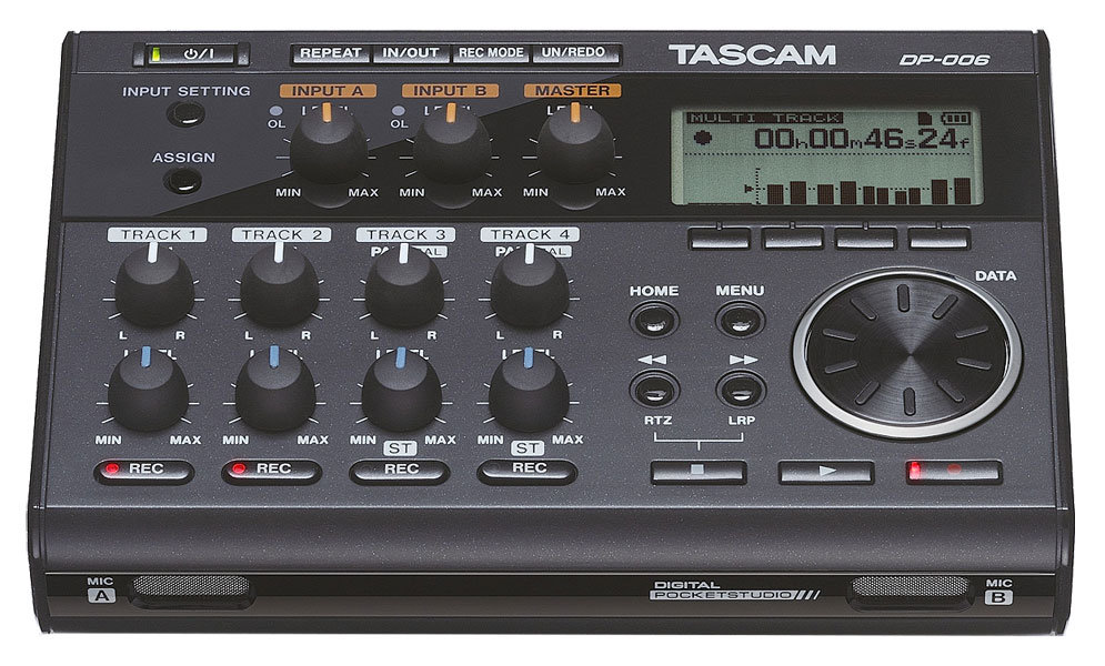 Tascam DP-006 Registratore digitale a 6 tracce con microfoni integrati - Usato - Banco Degli