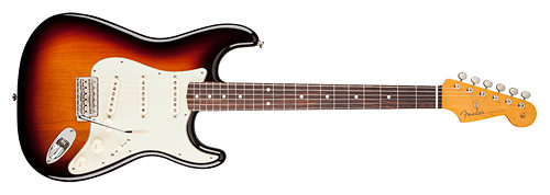 Classic 60s Stratocaster Lacquer Sunburst Fender