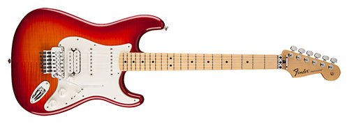 Fender Standard Stratocaster HSS Plus Top Tremolo Aged Cherry Sunburst