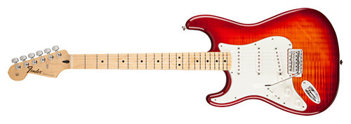 Fender Stratocaster Plus Top Aged Cherry Sunburst Gaucher