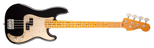 50s Precision Bass Lacquer Black Fender