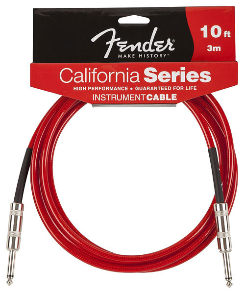 Fender Câble Instrument 3 M Candy Apple Red
