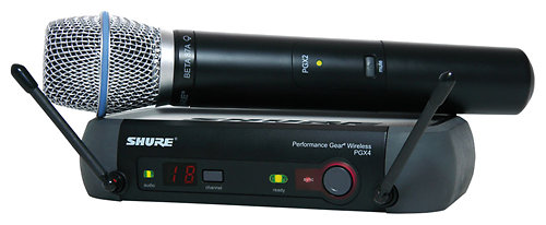 Shure PGX24 / Beta 87A Freq J6