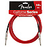 Câble Instrument 3 M Candy Apple Red Fender