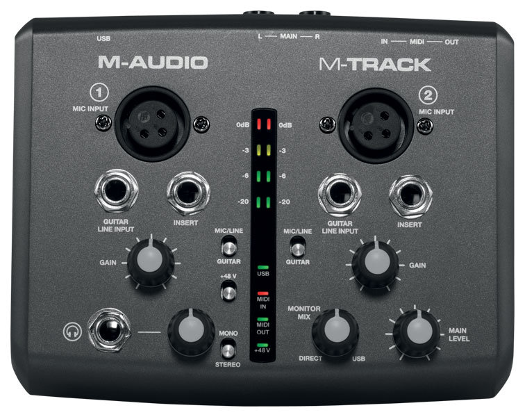 M AUDIO M Track - Carte son SonoVente.com